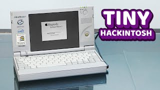 I Turned My Toshiba Libretto into a Teeny Tiny Hackintosh with Apple Rhapsody OS [upl. by Akkeber771]