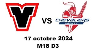 241017  Vicas vs Chevaliers  M18 D3 [upl. by Nnaecarg]