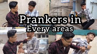 Prankers In Every Area 😂  comedy viral [upl. by Cirone]