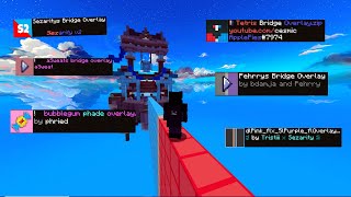 The Top 10 Best Bridge Overlays  Hypixel The Bridge [upl. by Eus]