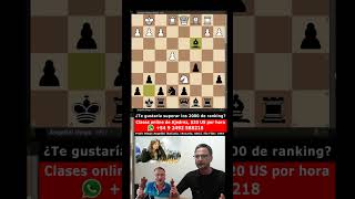 jugar contra la mejor pieza del rival en ajedrez chess [upl. by Anawik764]