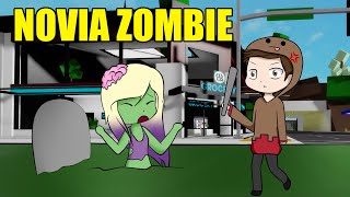 MI NOVIA LYNA SE TRANSFORMA EN UN ZOMBIE EN BROOKHAVEN ROBLOX  NUEVO MODO ZOMBIE [upl. by Zobias]