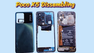 POCO X5 5G Dissembling  How To Dissemble Poco X5  Teardown  Tutorial  Step By Step ✅ [upl. by Ledairam659]