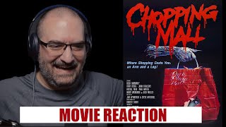 CHOPPING MALL 1986   MOVIE REACTION [upl. by Einomrah70]