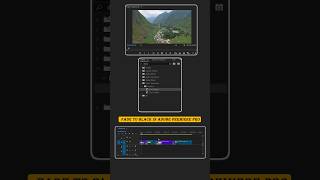 How to Use Fade to Black in Adobe Premiere Pro shorts [upl. by Normand]