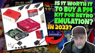 Is It Worth It To Buy A Raspberry Pi 4 Starter Kit For RETRO Emulation In 2023 [upl. by Hailat]