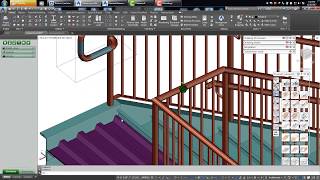 Advance Steel 2018 GuardrailGrabrail Returns Workflow [upl. by Slayton]