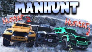 Winter Getaway  GTA 5 Manhunt [upl. by Monarski]