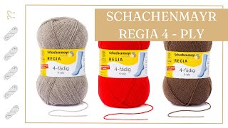 Schachenmayr Regia 4 ply Yarn Review  Untwisted Threads [upl. by Weksler]