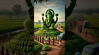 Vegetable ganesh శాఖ వినాయకుడు Eco friendly [upl. by Zollie]