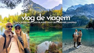 VLOG SUIÇA PARAÍSO INTERLAKEN JUNGFRAU CHEGAMOS EM PARIS [upl. by Erehpotsirhc299]