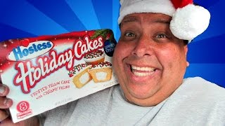 Hostess® Holiday Cakes REVIEW [upl. by Choo]