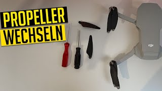 DJI Mini Propellerwechsel So tauschst Du die Propeller bei DJI Mini 2 DJI Mavic Mini DJI Mini SE [upl. by Falzetta467]