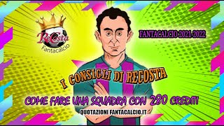 3° VIDEO DI SQUADRA 280 CREDITI CON MODIFICATORE DI DIFESA E CAMBIO MODULO QUOTE FANTACALCIOIT [upl. by Notyard]