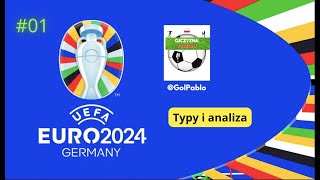 EURO 2024  Analiza i Typy 1 kolejka [upl. by Eijneb]