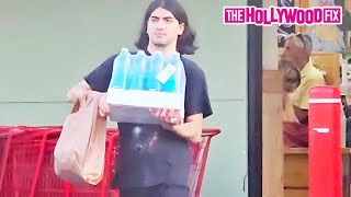 Michael Jacksons Son Blanket Jackson Goes Grocery Shopping At Trader Joes amp Charges His Tesla [upl. by Ranite]