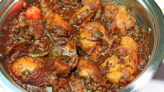 Jamaican Brown Stew Chicken for Christmas [upl. by Mallory]