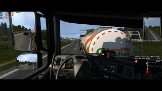 Euro Truck Simulator 2 Convoi cu tradatorii [upl. by Aicnom]