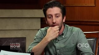 If You Only Knew Simon Helberg  Larry King Now  OraTV [upl. by Narba]