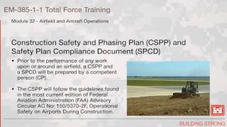 NAVFAC Safety Training Module 32 Airfield Operations [upl. by Eiramanit]