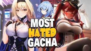 THE MOST HATED GACHA GAMES in 2023  RANKED BY PLAYERS [upl. by Zoe835]