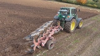 plowing with john deere 6820 [upl. by Olson668]