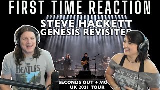 STEVE HACKETT  Squonk Live in Manchester 2021  FIRST TIME COUPLE REACTION [upl. by Kcolttam176]