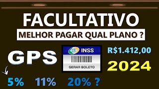 Como PAGAR o INSS pela INTERNET ou pelo CARNÊ GPS 2024  Veja os Planos Benefícios e Aposentadoria [upl. by Gow]