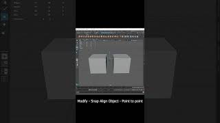 Align Point to Point Tutorial Maya3D short01 viralreels [upl. by Lajib166]