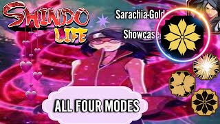 SarachiaGold Bloodline Showcase Roblox Shindo Life [upl. by Hauck]