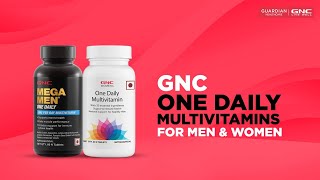 GNC One Daily Multivitamins for Men and Women  Support overall health and immunity [upl. by Jamie]