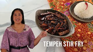 Quick amp Easy Tempeh Goreng Kicap  High Protein Vegan Meal [upl. by Hancock]