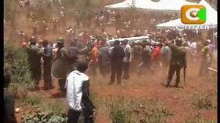 Police Try To Block Mungiki Burial [upl. by Lewap699]