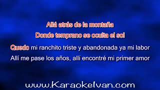 Vicente Fernández  Mi Ranchito KARAOKE [upl. by Kcirdneh]