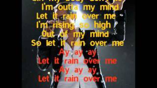 Let It Rain Over Me Lyrics Pitbull ft Marc Anthony [upl. by Kati750]