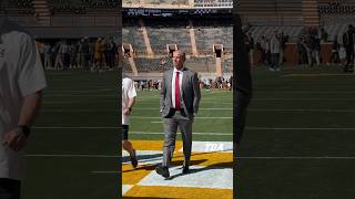 Kalen DeBoer walks Neyland Stadium field ahead of Tennessee matchup [upl. by Ahsia]