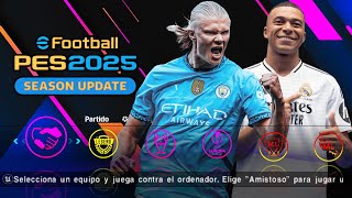 eFOOTBALL PES 2025 PPSSPP Android Update Transfers Kits 202425 Now Faces Camera PS5 Graphics HD [upl. by Franky397]