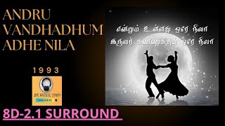 Andru Vanthathum Ithe Nila MSVishwanathan 🎼 High Quality Beats 🎧 BASS BOOSTED 🎼 8D 21 Digital [upl. by Stubbs199]