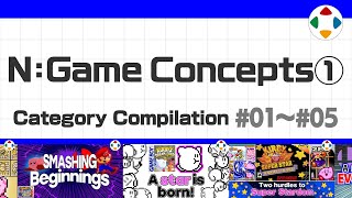 N Game Concepts 1 Category Compilation 01～05 [upl. by Bacon]