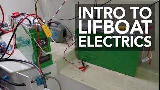 Lifeboat Conversion Ep12 Introduction to 12V  24V electrics system and battery choices 4K [upl. by Petromilli35]