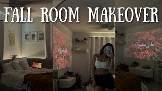 Fall room makeover cozy  shopping decorating amp room tour [upl. by Uokes]