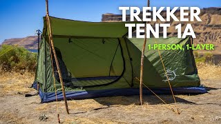 Trekker Tent 1A Your Ultimate Solo Adventure Companion [upl. by Marmaduke]