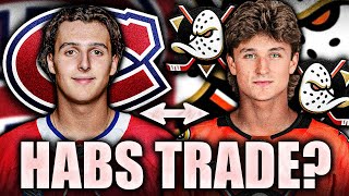 DAVID REINBACHER TRADE FOR TREVOR ZEGRAS MONTREAL CANADIENS NEWS amp TRADE RUMOURS [upl. by Ecnerrot]