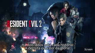 Resident Evil 2 Remake Music  Saudade Legendada em PT  BR [upl. by Coop794]