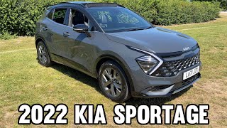 2022 Kia Sportage Hybrid Review  The BEST Family SUV on sale [upl. by Adeirf]