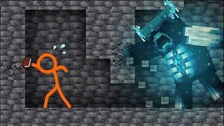 The Warden  Animation vs Minecraft Shorts Ep 26 [upl. by Palla]