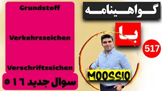 سوال جديد ٥١٦ گواهینامه آلمانی  ۲۰۲۴  به فارسی  Führerschein Fragebogen 🇩🇪 [upl. by Slaughter]