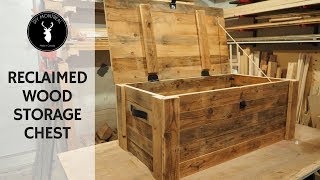 Build a storage chest from reclaimed wood [upl. by Masao]