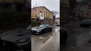 Mercedes sports car in rainy weather 😗luxurycar shortsfeed sportscar mercedes shorts [upl. by Albrecht841]