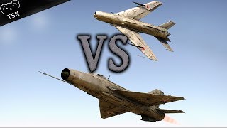 War Thunder Uncut  MiG19 Versus MiG21 [upl. by Nnil]